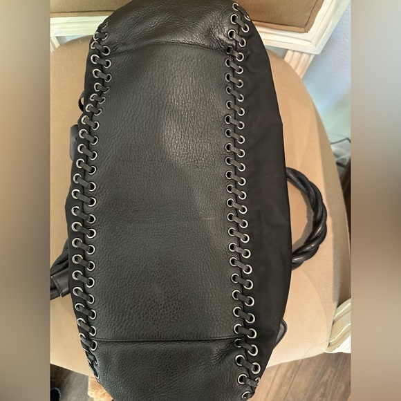 PRADA Handbag with Laced Sides - Picture 8 of 12